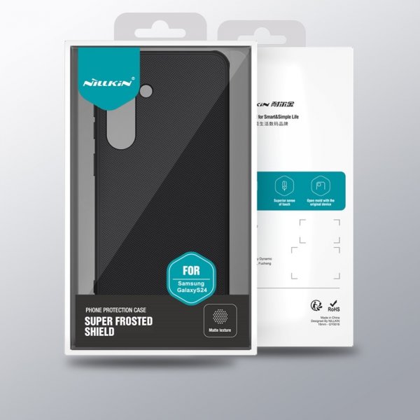 Nillkin Samsung Galaxy S24 Plus Cover Super Frosted Shield Pro Rød
