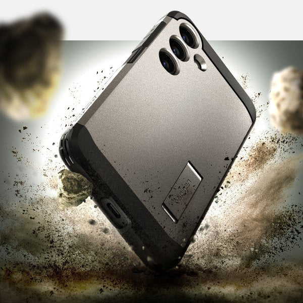 Spigen Samsung Galaxy S24 Plus Cover Tough Armor Gunmetal
