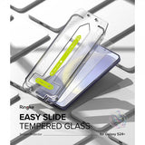 Ringke Samsung Galaxy S24 Plus Skærmbeskyttelse Easy Slide 2-pak