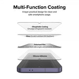 Ringke Samsung Galaxy S24 Plus Skærmbeskyttelse Easy Slide Privacy 2-pak