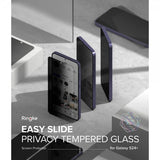 Ringke Samsung Galaxy S24 Plus Skærmbeskyttelse Easy Slide Privacy 2-pak