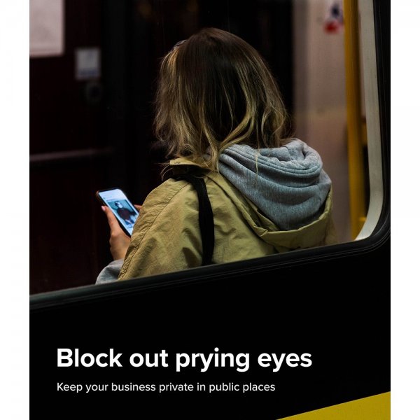 Ringke Samsung Galaxy S24 Plus Skærmbeskyttelse Easy Slide Privacy 2-pak