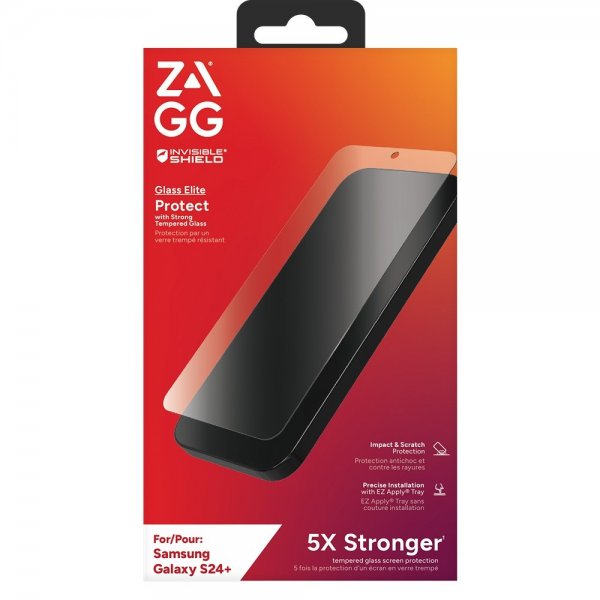 ZAGG InvisibleShield Samsung Galaxy S24 Plus Skærmbeskyttelse Glass Elite