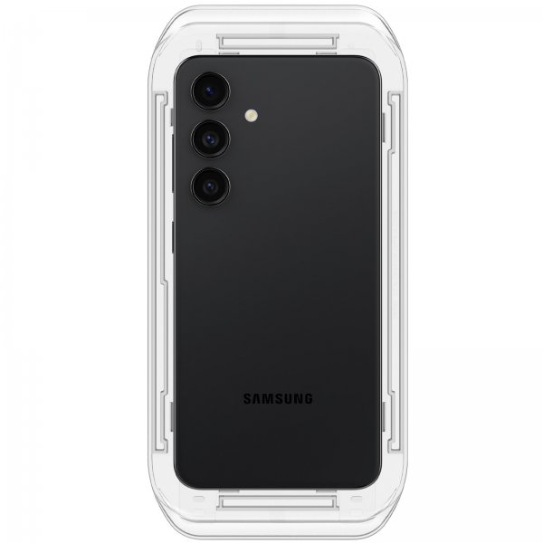 Spigen Samsung Galaxy S24 Plus/Galaxy S25 Plus Skærmbeskyttelse GLAS.tR EZ Fit 2-pak