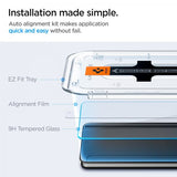 Spigen Samsung Galaxy S24 Plus/Galaxy S25 Plus Skærmbeskyttelse GLAS.tR EZ Fit 2-pak