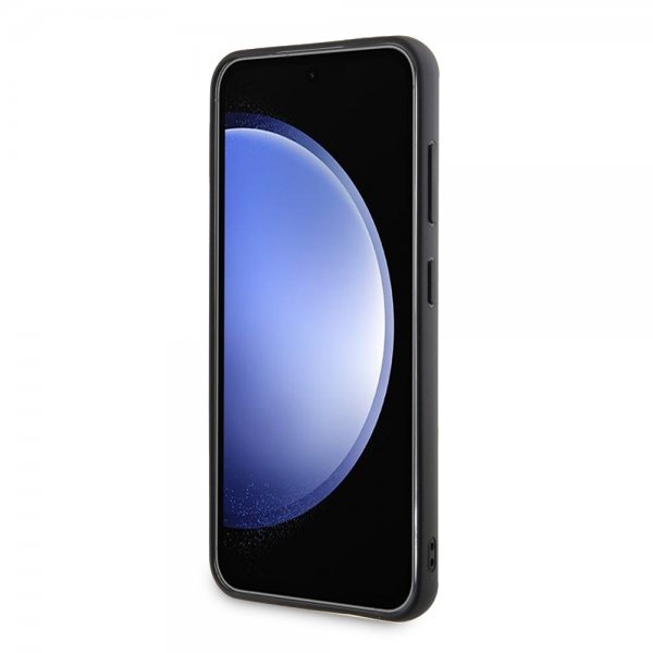 Karl Lagerfeld Samsung Galaxy S24 Cover 3D Rubber Karl & Choupette Sort