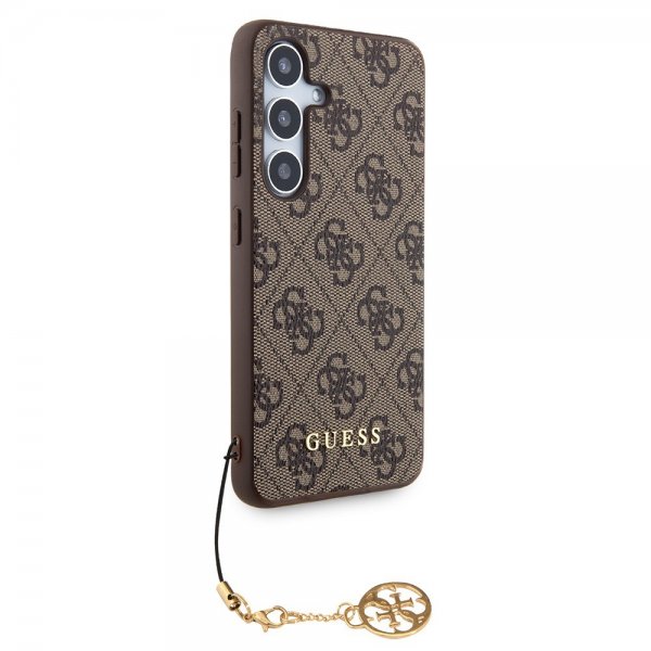 Guess Samsung Galaxy S24 Cover 4G Charm Brun