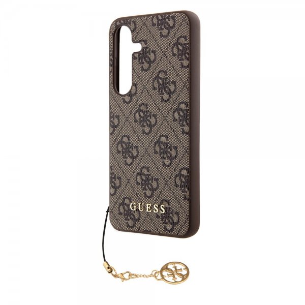 Guess Samsung Galaxy S24 Cover 4G Charm Brun