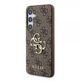 Guess Samsung Galaxy S24 Cover 4G Metal Logo Brun