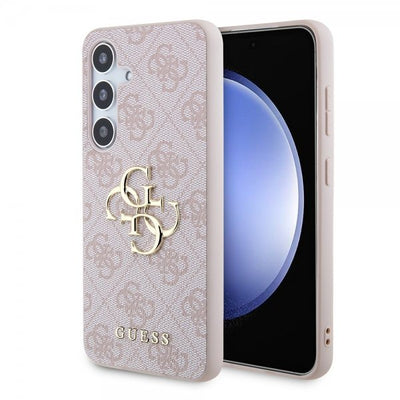 Guess Samsung Galaxy S24 Cover 4G Metal Logo Pink