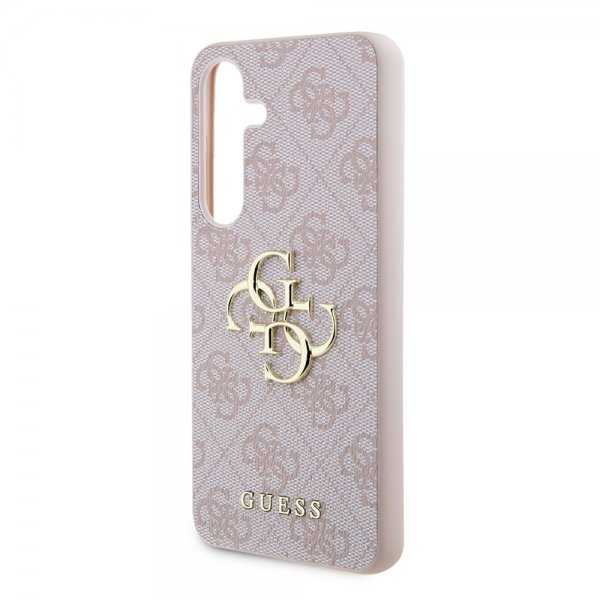 Guess Samsung Galaxy S24 Cover 4G Metal Logo Pink