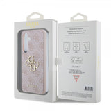 Guess Samsung Galaxy S24 Cover 4G Metal Logo Pink