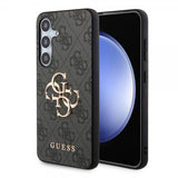 Guess Samsung Galaxy S24 Cover 4G Metal Logo Sort