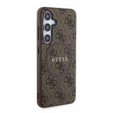 Guess Samsung Galaxy S24 Cover 4G Pattern MagSafe Brun