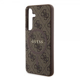 Guess Samsung Galaxy S24 Cover 4G Pattern MagSafe Brun