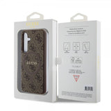 Guess Samsung Galaxy S24 Cover 4G Pattern MagSafe Brun