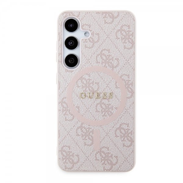 Guess Samsung Galaxy S24 Cover 4G Pattern MagSafe Pink