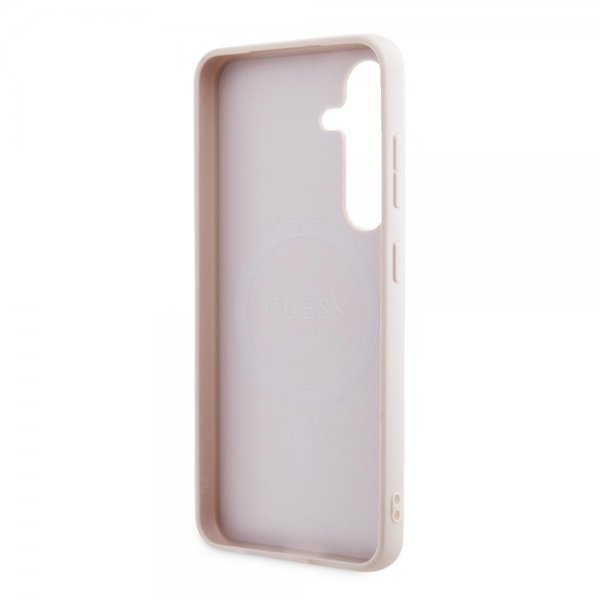 Guess Samsung Galaxy S24 Cover 4G Pattern MagSafe Pink