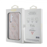 Guess Samsung Galaxy S24 Cover 4G Pattern MagSafe Pink