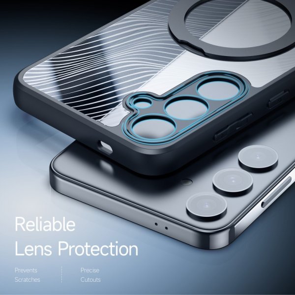 Dux Ducis Samsung Galaxy S24 Cover Aimo Series MagSafe Kickstand Sort