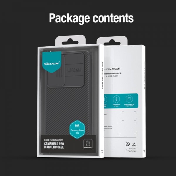 Nillkin Samsung Galaxy S24 Cover CamShield Pro Sort