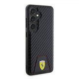 Ferrari Samsung Galaxy S24 Cover Carbon & Stripe Sort