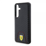 Ferrari Samsung Galaxy S24 Cover Carbon & Stripe Sort