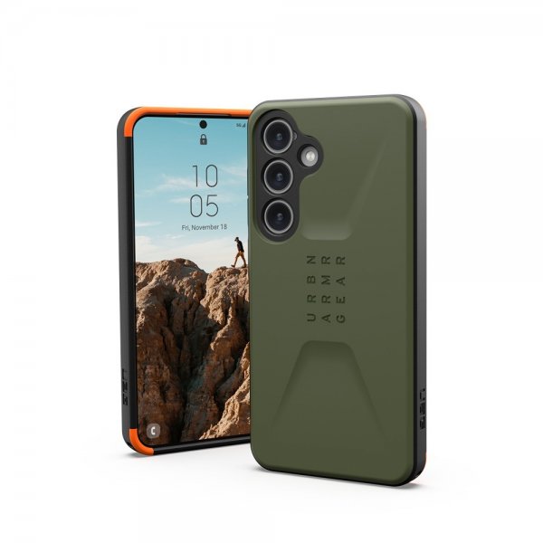 Urban Armor Gear (UAG) Samsung Galaxy S24 Cover Civilian Olive Drab