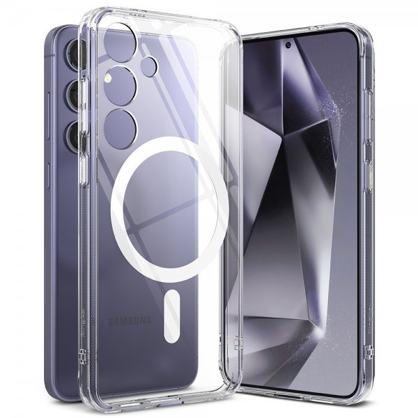 Ringke Samsung Galaxy S24 Cover Fusion Magnetic Clear