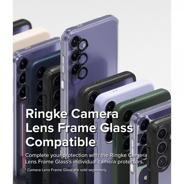 Ringke Samsung Galaxy S24 Cover Fusion Mat Klar