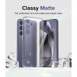 Ringke Samsung Galaxy S24 Cover Fusion Mat Klar