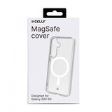 Celly Samsung Galaxy S24 Cover GELSKINMAG MagSafe Gennemsigtig