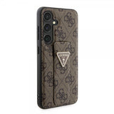 Guess Samsung Galaxy S24 Skal Grip Stand Funktion Brun