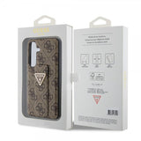 Guess Samsung Galaxy S24 Skal Grip Stand Funktion Brun