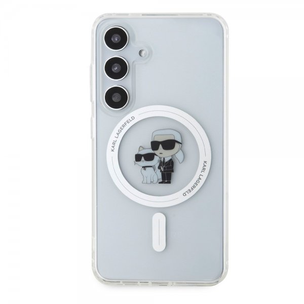Karl Lagerfeld Samsung Galaxy S24 Cover Ikonik MagSafe Transparent