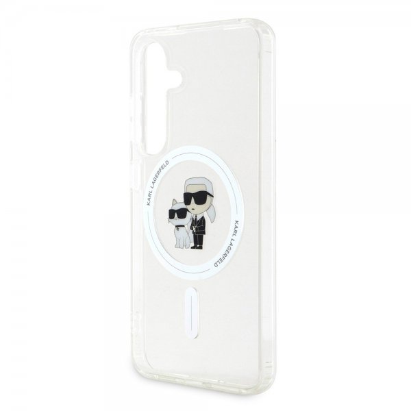 Karl Lagerfeld Samsung Galaxy S24 Cover Ikonik MagSafe Transparent