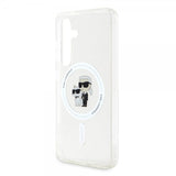 Karl Lagerfeld Samsung Galaxy S24 Cover Ikonik MagSafe Transparent