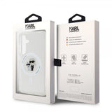 Karl Lagerfeld Samsung Galaxy S24 Cover Ikonik MagSafe Transparent
