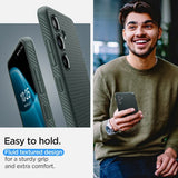 Spigen Samsung Galaxy S24 Cover Liquid Air Abyss Green