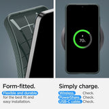 Spigen Samsung Galaxy S24 Cover Liquid Air Abyss Green