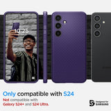 Spigen Samsung Galaxy S24 Cover Liquid Air Deep Purple