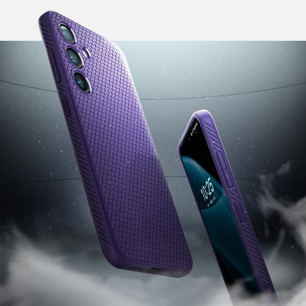 Spigen Samsung Galaxy S24 Cover Liquid Air Deep Purple