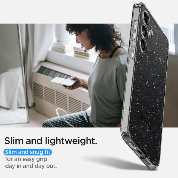 Spigen Samsung Galaxy S24 Cover Liquid Crystal Glitter Crystal Quartz