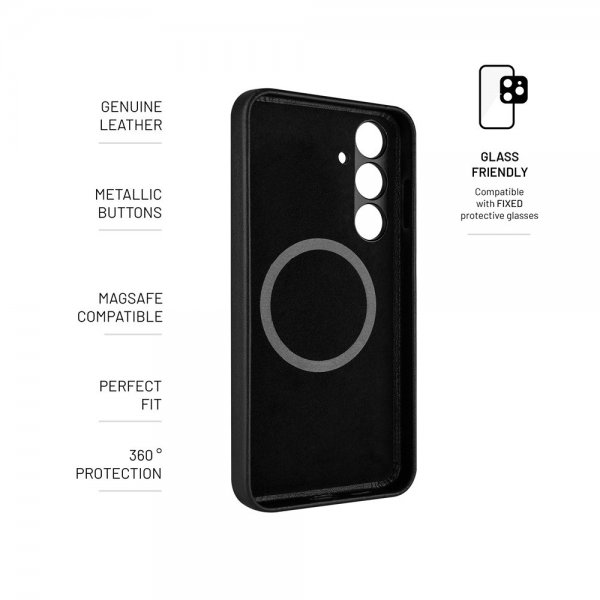 Fixed Samsung Galaxy S24 Cover MagLeather Sort