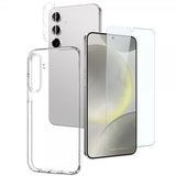 Northjo Samsung Galaxy S24 Cover med Skærmbeskyttelse og Kamerabeskyttelse 3-i-1