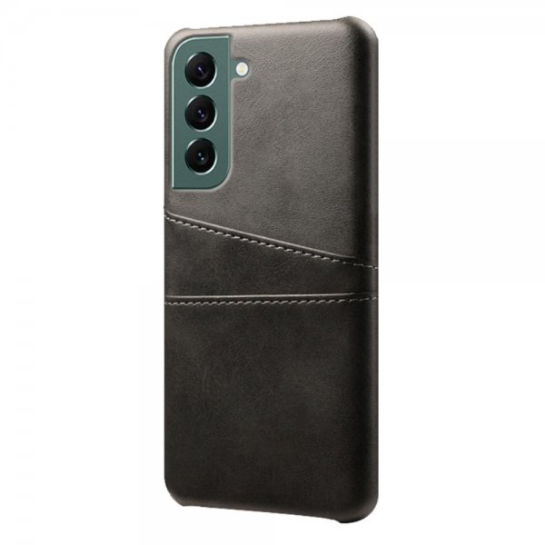 Samsung Galaxy S24 Cover med to Kortlommer Sort