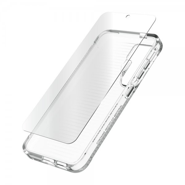 ZAGG Samsung Galaxy S24 Cover og Skærmbeskytter Luxe & Glass 360 Protect Bundle