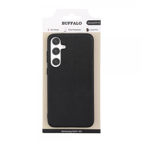 Buffalo Samsung Galaxy S24 Plus Cover PU Sort