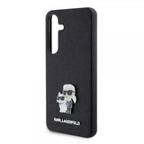 Karl Lagerfeld Samsung Galaxy S24 Cover Saffiano Karl & Choupette Sort