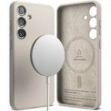 Ringke Samsung Galaxy S24 Cover Silikone Magnetic Stone